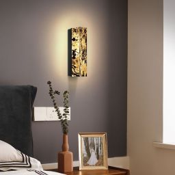 Abigali Marble Stone kinkiet 1x6 W czarny-beżowy MWLS-6616-607Y