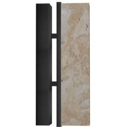 Abigali Marble Stone kinkiet 1x6 W czarny-beżowy MWLS-6616-607Y