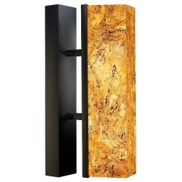 Abigali Marble Stone kinkiet 1x6 W czarny-beżowy MWLS-6616-607Y