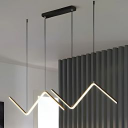 Abigali MontBlanc lampa wisząca 2x26 W czarna LWMB-90CM