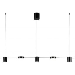 Abigali Glichio lampa wisząca 5x35 W czarna LLGLI-C