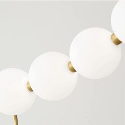 Abigali Pontti Big1 lampa wisząca 10x30 W złota-mleczna LWPON