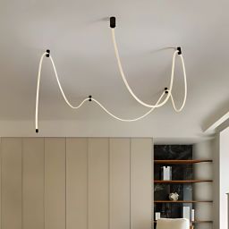 Abigali Skyline lampa wisząca 1x60 W czarna LWSLF