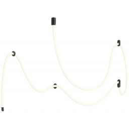 Abigali Skyline lampa wisząca 1x60 W czarna LWSLF