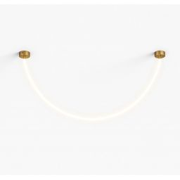 Abigali Skyline lampa wisząca 1x20 W złota LWSL-WW-1M