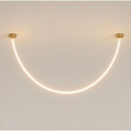 Abigali Skyline lampa wisząca 1x60 W złota LWSL-WW-3M