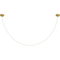 Abigali Skyline lampa wisząca 1x60 W złota LWSL-WW-3M