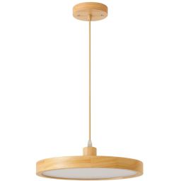 Abigali Woddy lampa wisząca 1x18 W drewno LWWOOD