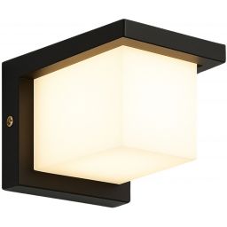 Abigali Frizer3 kinkiet zewnętrzny 1x12 W czarny-mleczny LZFRIZ3