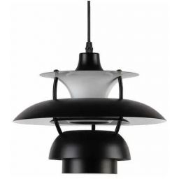 Abruzzo Retro lampa wisząca 1x20 W czarna ABR-APPLE-B