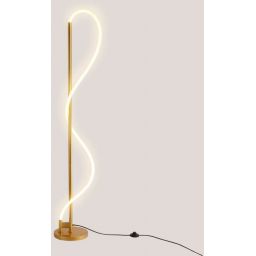 Abruzzo Spirali lampa stojąca 1x30 W złota ABR-EOS-G-30W