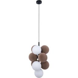 Abruzzo Vino lampa wisząca 4x12 W brązowa ABR-GRAPPA--B