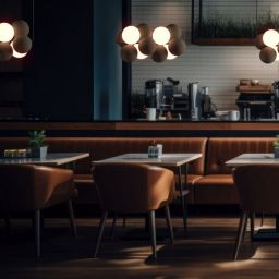 Abruzzo Vino lampa wisząca 4x12 W brązowa ABR-GRAPPA-H-B