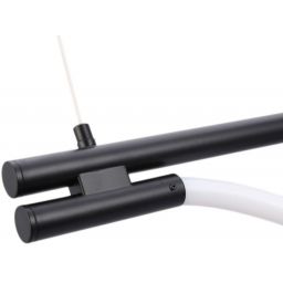 Abruzzo Spirali lampa wisząca 1x45 W czarna ABR-HILTON-SC-38W