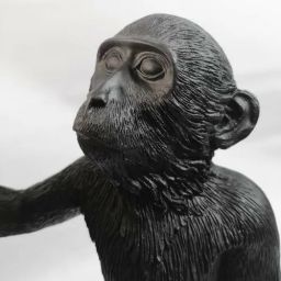 Abruzzo Monkey lampa stołowa 1x20 W biała ABR-KARD5-W