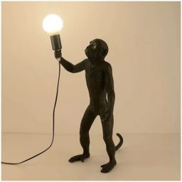 Abruzzo Monkey lampa stołowa 1x20 W biała ABR-KARD5-W