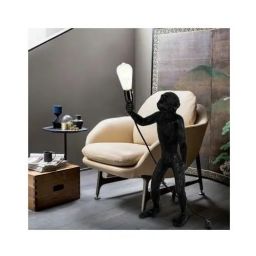 Abruzzo Monkey lampa stołowa 1x20 W biała ABR-KARD5-W