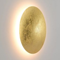 Abruzzo Milano Greta kinkiet 1x18W LED złoty ABR-KGG-E27