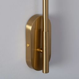 Abruzzo Milano Farga kinkiet 1x8W LED złoty ABR-KMF-8W
