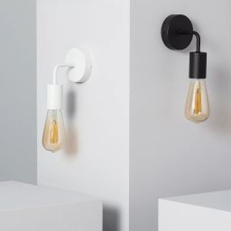 Abruzzo Tesoro Retro kinkiet 1x40W czarny ABR-KR-C-E27