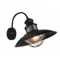 Abruzzo Retro kinkiet 1x20 W czarny ABR-KRIZ-E27-B