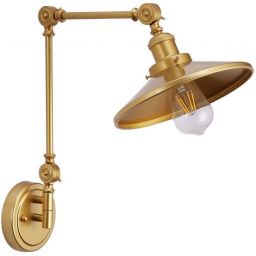 Abruzzo Retro kinkiet 1x20 W złoty ABR-KRNW-G