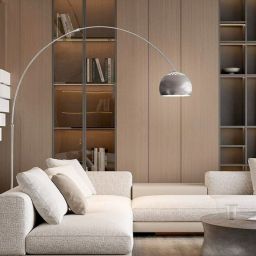 Abruzzo Tirocinio lampa stojąca 1x40 W chrom ABR-LP-TIR