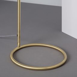 Abruzzo Home lampa stojąca 1x20W złoty/biały ABR-LSHH-E27