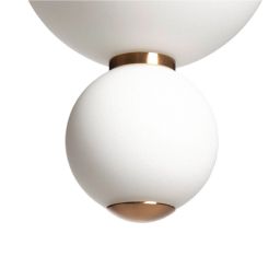 Abruzzo Cavolo lampa wisząca 1x40 W złota ABR-LW-CAV