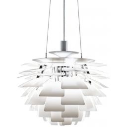 Abruzzo Prospettiva lampa wisząca 1x40 W biała ABR-LW-PRO-70-B