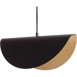 Abruzzo Sessanta lampa wisząca 1x40 W czarna ABR-LW-SES