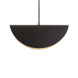 Abruzzo Sessanta lampa wisząca 1x40 W czarna ABR-LW-SES