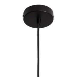 Abruzzo Sessanta lampa wisząca 1x40 W czarna ABR-LW-SES