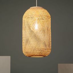 Abruzzo Boho lampa wisząca 1x40 W drewno ABR-LW24-BH-E27