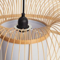 Abruzzo Boho lampa wisząca 1x40 W drewno ABR-LW25-BH-E27