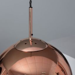 Abruzzo Arteo lampa wisząca 1x40W mosiądz/przezroczysty ABR-LWA-E27