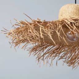 Abruzzo Boho lampa wisząca 1x20 W beżowa ABR-LWAA-60