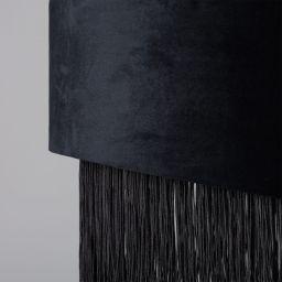 Abruzzo Fonte lampa wisząca 1x40W czarny ABR-LWAF-E27