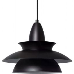 Abruzzo Luppo lampa wisząca 1x20W czarny ABR-LWBL-E27