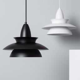 Abruzzo Luppo lampa wisząca 1x20W czarny ABR-LWBL-E27