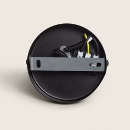 Abruzzo Tesoro Coco lampa wisząca 1x20W czarny/bursztynowy ABR-LWCM-E27