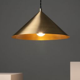 Abruzzo Horte lampa wisząca 1x40W złoty ABR-LWHZ-E27