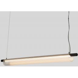 Abruzzo Japanese lampa wisząca 1x28 W czarna-przezroczysta ABR-LWJ-15W