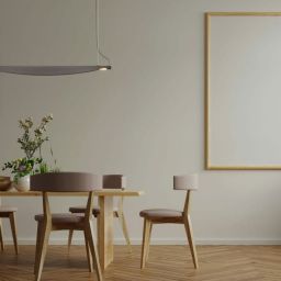 Abruzzo Japanese lampa wisząca 1x28 W czarna-brązowa ABR-LWJ-28W