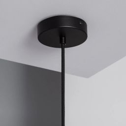 Abruzzo Milano Toscana lampa wisząca 1x40W złoty/klosz mleczny ABR-LWKT-E27