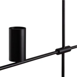 Abruzzo Cazzata lampa wisząca 3x20 W czarna ABR-LWL-CAZZ-B