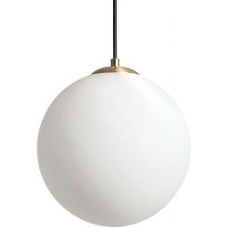Abruzzo Lazzur lampa wisząca 1x20W czarny/biały ABR-LWL-E27