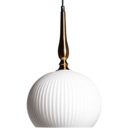 Abruzzo Lucciola lampa wisząca 1x40 W biała ABR-LWLC