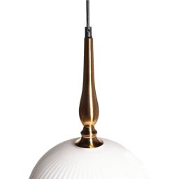 Abruzzo Lucciola lampa wisząca 1x40 W biała ABR-LWLC