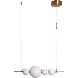 Abruzzo Cavolo lampa wisząca 1x40 W złota ABR-LWLCAV-10W